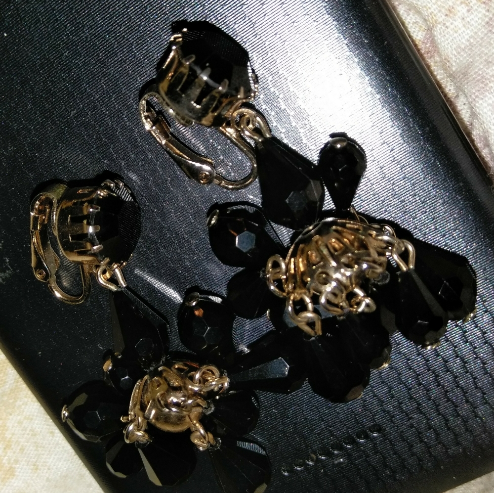 Helping grandma sell her antique clip on earrings